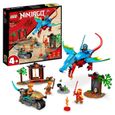 LEGO® NINJAGO 71759 Le Temple du Dragon Ninja, Ensemble de Jouet et de Figurine avec Moto-0