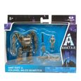 Avatar World of Pandora - Coffret deluxe - Figurine articulée - Colonel Miles Quaritch & Son Robot AMP-0