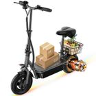 Trottinette Électrique avec Siège iScooter E2 500W -Autonomie 25-30km -36V7.8Ah -10"-Gris