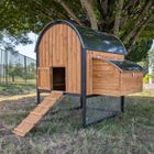 ANIMAL VALLEY Poulailler Finlandais Toit Tôle Isolé Jusqu'à 8 Poules