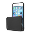 Coque Apple iPhone 6 PLUS / 6S PLUS FROST NOIR Cadorabo FROST Housse TPU Silicone Protection Etui Case Cover Ultra Slim Fine Bumper
