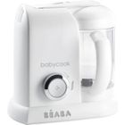 BEABA BÉABA - Babycook Solo - Robot Bébé 4 en 1 Mixeur-Cuiseur - Cuisson Vapeur - Blanc