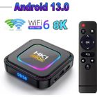 PRUMYA Boitier iptv intelligent HK1 RBOX-K8 RVB Lumière Android 13 Boîtier TV Rk3528 4 Go de RAM 32 Go ROM 8K multimédia Netflix Youtube