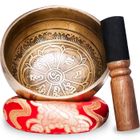 Vibratis – Bol Chantant Tibétain 7 Métaux + E-Book – Artisanal Népal + Coussin Et Maillet