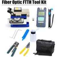 Portatif Fibre Optique FTTH Outils Kits FC-6S Fibre Couperet Capteur de Puissance Optique