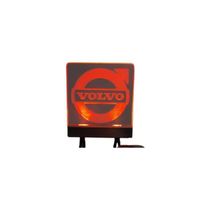 Volvo - Lampe LED en acrylique avec Logo de voiture, pour tracteur de camion TAMIYA 1-14 Scania Man Actros Vo