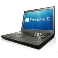ThinkPad X240 12.5" 4ème génération Intel Core i5-4300U 8 Go 480 Go SSD WiFi WebCam Windows 10 Professionnel 64 bits ordinateu[226]