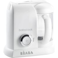 BEABA, Babycook Solo, robot bébé 4 en 1, blanc