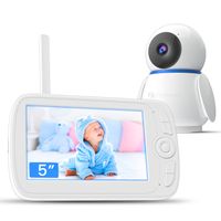 Moniteur vidéo pour bébé PROSCENIC - Babyphone caméra 1080P - Vision Nocturne Automatique