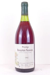 VIN ROUGE beaujolais nouveau prestige cécile pichelin rouge 
