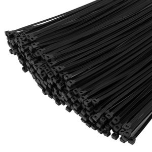 Lot De 1000 Colliers De Serrage Gocableties - Nylon 6-6, 150mm X 3.6mm, Résistants UV