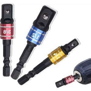 Adaptateur De Douille Pour Perceuse – Transforme Ta Perceuse En Cliquet – Neuf