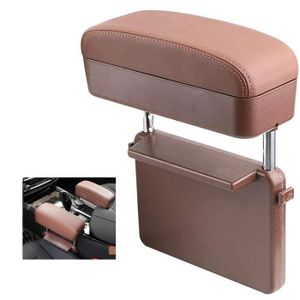 Coussin D'accoudoir Pour Console Centrale Hyundai Tucson NX4 2021-2025 - Housse Protection Grise En Cuir Et Mousse Mémoire