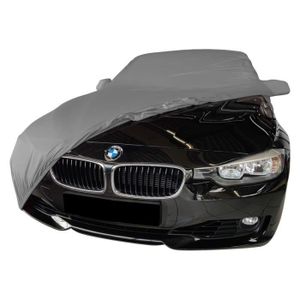 Bâche Voiture Compatible avec BMW 3 Series 316d 318d 320d 325d 330d 335d  (2012-2018), Housse pour Protection Auto Impermeable avec Bandes