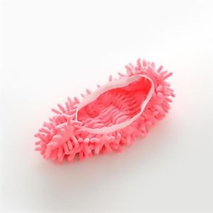SERPILLIÈRE couleur Rose-1pcs Pantoufles de nettoyage de la po