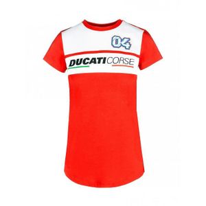 Ducati Corse 2019 Racing MotoGP T-Shirt pour Homme Motif v/élo Panigale V4 sur Le Devant