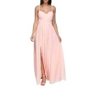 robe rose pale mariage