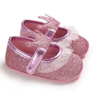 BABIES Chaussures d'été pour nouveau-né roses, antidérapantes pour filles - ECELEN BABIES