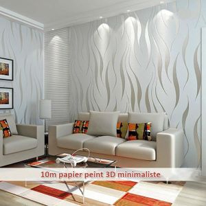 Tableau Decoration Murale Salon Moderne Xxl 140X70Cm - Papier Peint 3D Avec  Des Lignes Géométriques Peintures Murales Bleues[H5851] - Cdiscount  Bricolage