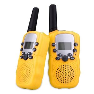 1 Paire /écran LCD Op/ération Facile Jouet Cadeau pour Enfants Talkies Walkies Enfant 22 Canaux avec Lampe VOX Talkie Walkie jusqu/à 3000 m/ètres Talkie Walkie Enfants