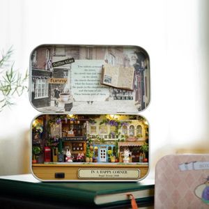 MAISON POUPÉE SURENHAP Maison de poupée DIY Boîte Miniature fait