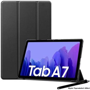 HOUSSE TABLETTE TACTILE Coque Smart Noir Premium pour Samsung Galaxy Tab A7 10.4