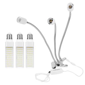 Eclairage horticole Lampe LED de culture VGEBY - 3 têtes 75W USB - spe