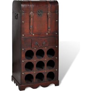 Etagere De Rangement En Bois A Bouteilles Achat Vente Pas Cher