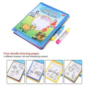 VGEBY livre de peinture de bébé Tableau de peinture pour bébé et stylos de  couleur Livre de dessin pour enfants Lingette - Cdiscount Jeux - Jouets
