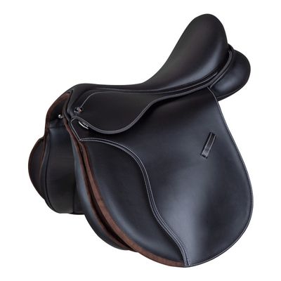Support De Selle Kerbl 54 Cm - Pour Selle Anglaise Avec Crochet Accessoire - Métal Verni