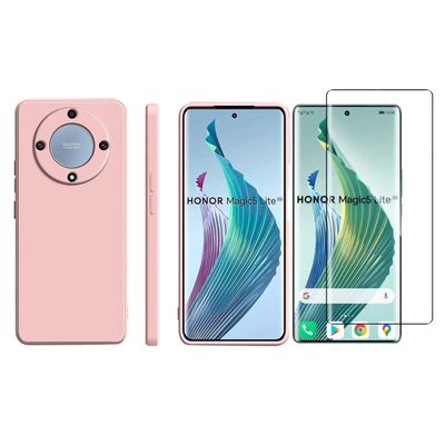 Coque Silicone Little Boutik Pour Honor Magic 6 Lite 5G - Noire - Neuf Sous Emballage