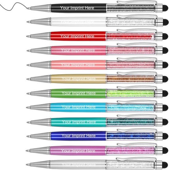 Stylos Personnalisés Lot De 20 Avec Nom Stylo Bille Personnalisé Avec Pointe Stylet Gravure Personnalisée Stylo