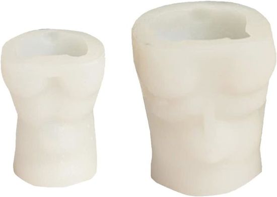 Moule à Savon Silicone Avec Cloison Séparatrice - 26x7x7.8 Cm, Avec Boîte En Bois, Pour Résine, Savon, Pâte Polymère