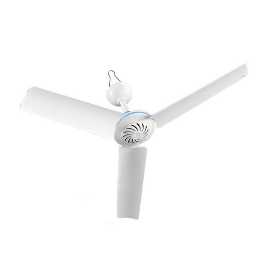 ESLOYSUN - Ventilateur De Plafond USB 19,7" Portable | Pour Tente, Camping-car, Bateau | Lames Silencieuses