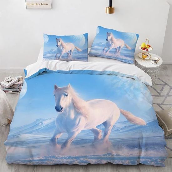 Housse de couette fermeture zip Colline