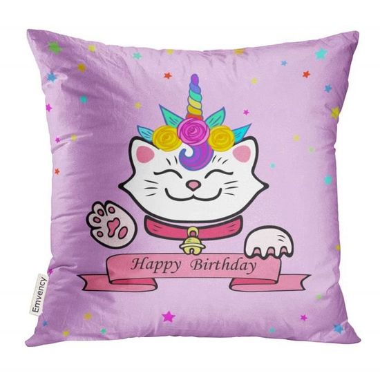 Toile Fond Photo Anniversaire Fille - Thème Chat Mignon, 150 X 100 Cm, Pour Décoration De Fête - 3