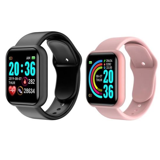 Bracelet Silicone OPKDE Pour Montres Connectées - 18mm 20mm 22mm