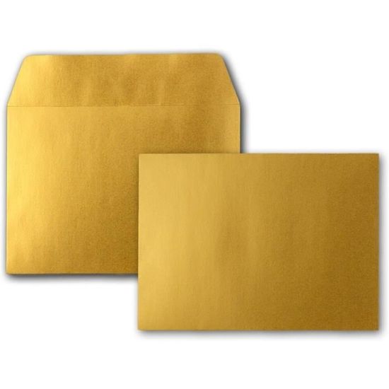 Lot de 100 enveloppes bleu clair - DIN C6 - Doublées de papier de soie blanc - 80 g/m² - 11,4 x 16,2 cm - Fermeture humide NEUSER PAPIER