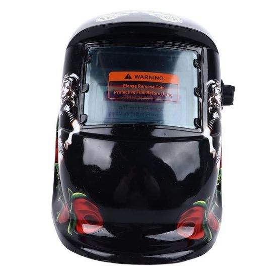 Grand Casque De Soudage à Obscurcissement Automatique Solaire - Champ De Vision Large Pour Soudure Professionnelle