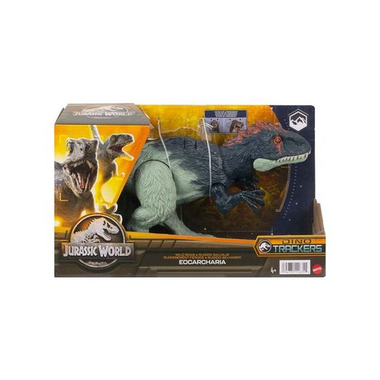 Figurine Dinosaure Atrociraptor Jurassic World – 19 Cm + Carte Tigre, Dino Féroce Pour Enfants