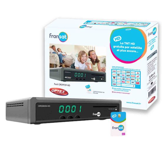 OPTEX ORS9939HD R cepteur D codeur TV Satellite HD Enregistreur USB 