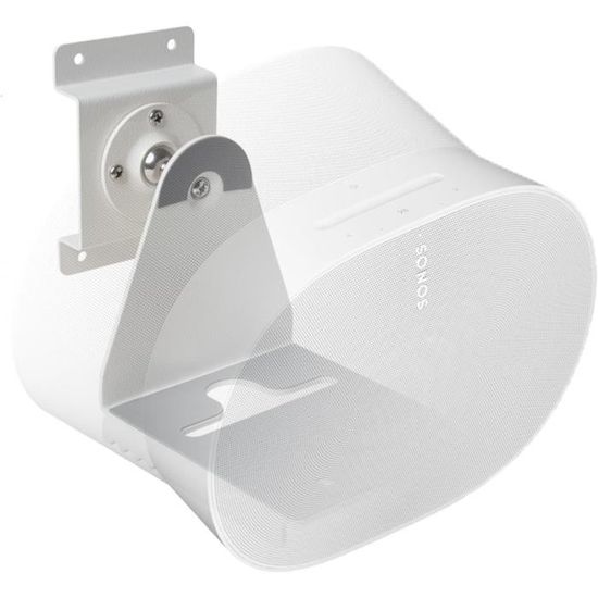 Supports Muraux Pivotants Pour Sonos Era 100 - Lot De 2, Réglables 360°, Inclinables, Gestion Câbles