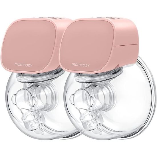 Momcozy Double TireLait, TireLait Électrique Mains Libres Portable, TireLait Puissant, Lait