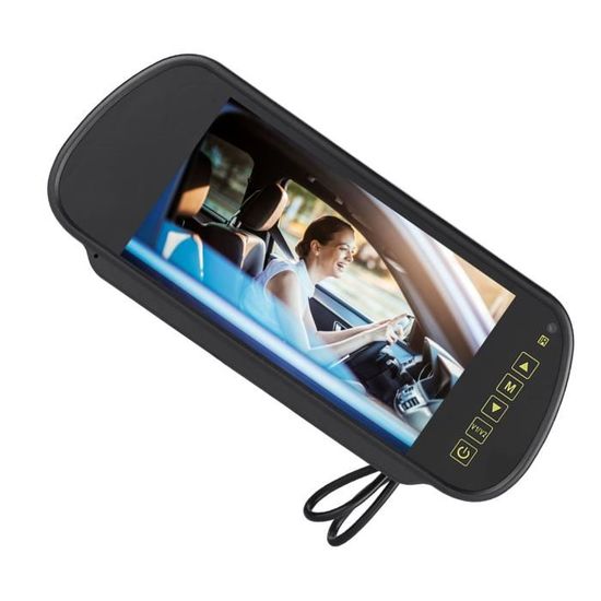Moniteur De Recul 7 Pouces - Écran LCD Pour Caméra De Marche Arrière, Compatible Avec Tous Véhicules