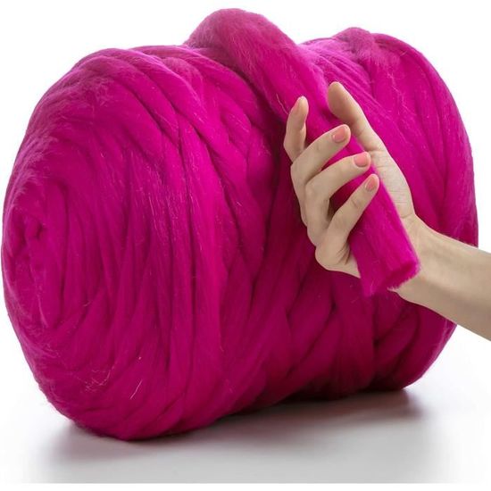 Pelote De Laine Xxl Pour Couverture