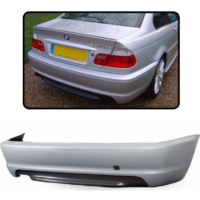 PARE CHOC PARECHOC ARRIERE PACK M M2 M3 BMW SERIE 3 E46 COUPE SANS RADAR