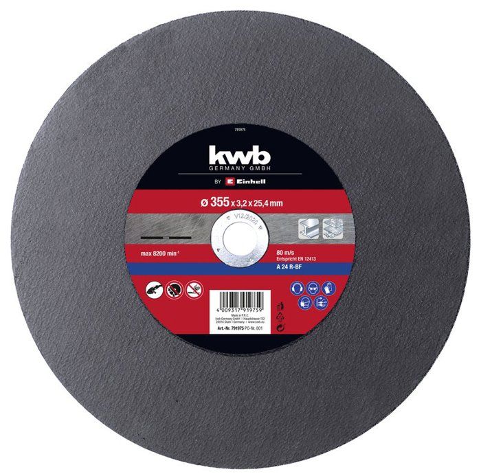 Disque à tronçonner 355x25,4x3,2 mm