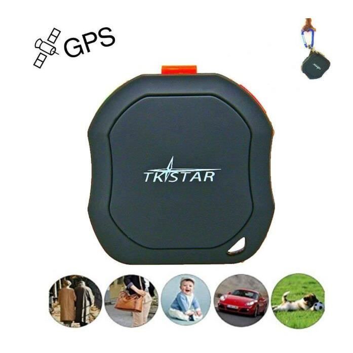 Mini localisateur/tracker GPS - Avec Google Map - Pour enfants, animaux domestiques (chiens), voiture, véhicule - Accessoire de loca