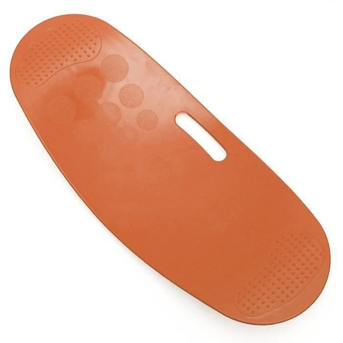 Unisexe fitness planches d'exercices entraînement Balance équilibrage 60X25cm Orange Ve74291