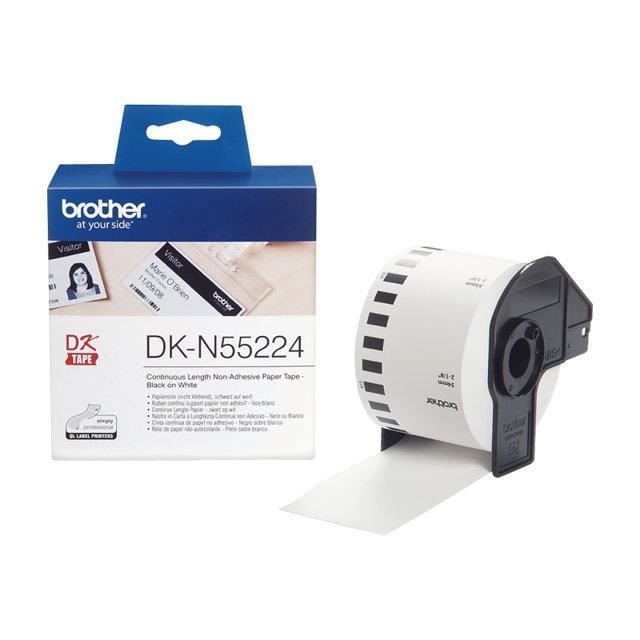BROTHER Ruban de papier DKN55224 - 1 rouleau